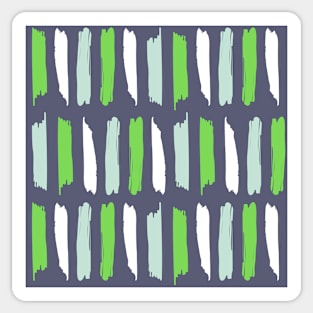 Blue Green Paint Swatches Sticker